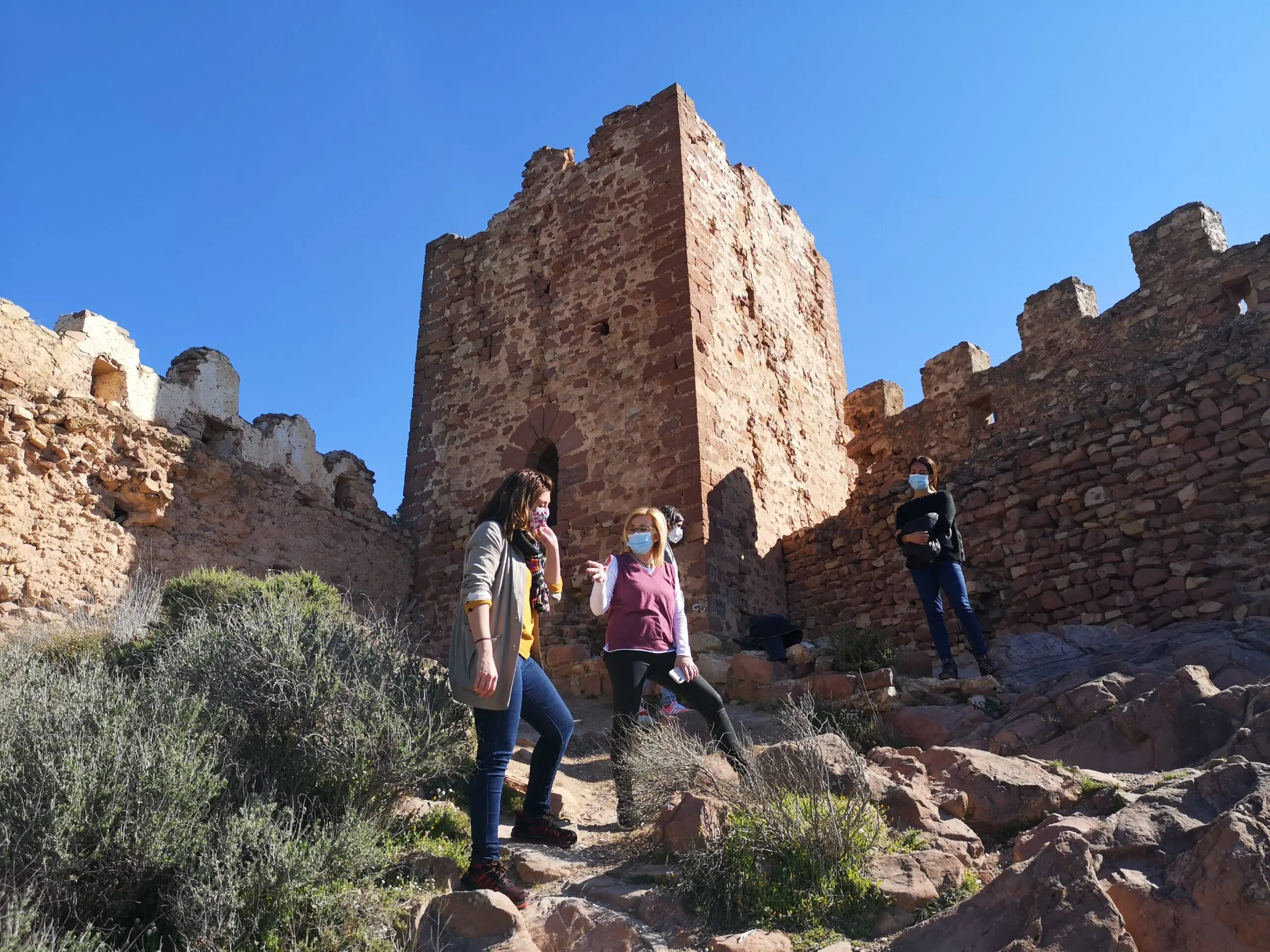 Маршрут для хайка возле крепости Castillo de Serra