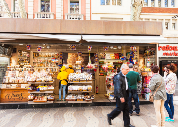 Бесплатный гастрофестиваль Tast a la Rambla в Барселоне