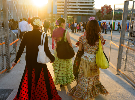 Feria de Abril de Catalunya в Барселоне