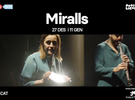 Спектакль Miralls в Барселоне