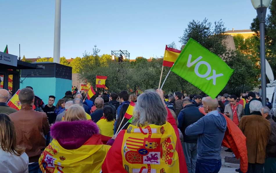 В Испании рекордно выросла поддержка правой партии Vox